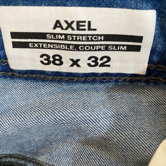 Buffalo David Bitton Axel Slim Straight Stretch Jeans size 36x32 - Picture 8 of 8